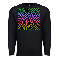 Black zebra glitter seamless pattern Premium Sweatshirt - BundleAndBundleShop
