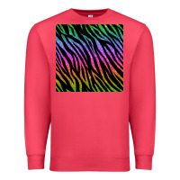 Cardinal zebra glitter seamless pattern Premium Sweatshirt - BundleAndBundleShop