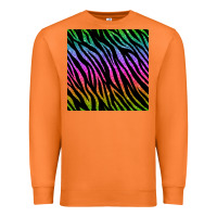 Carrot zebra glitter seamless pattern Premium Sweatshirt - BundleAndBundleShop