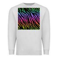 Dove Grey zebra glitter seamless pattern Premium Sweatshirt - BundleAndBundleShop