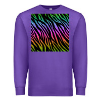 Purple zebra glitter seamless pattern Premium Sweatshirt - BundleAndBundleShop