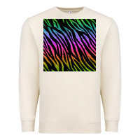 Sandshell zebra glitter seamless pattern Premium Sweatshirt - BundleAndBundleShop