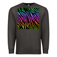 Smoke zebra glitter seamless pattern Premium Sweatshirt - BundleAndBundleShop