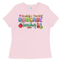 Bubblegum Pink somebody's favorite daycare teacher Ladies Tee - MaliasSmallBusiness