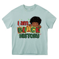 Arona i am black history black boy Heavy Core Tee - MaliasSmallBusiness