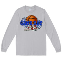 Moon Dust Game day Basketball Long Sleeve Tee - NancyCooperArtShop