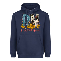 Navy rn registered nurse Heavyweight Hoodie - FaDigitalArtStudio