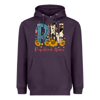 Plum rn registered nurse Heavyweight Hoodie - FaDigitalArtStudio