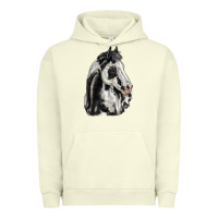 Pigment Pistachio paint horse Urban Hoodie - LillyAllenDesigns