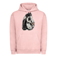 Pigment Salmon paint horse Urban Hoodie - LillyAllenDesigns
