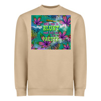 Mushroom roll me a blunt and tell me i'm pretty Heavyweight Sweatshirt - TumblerDesignByShophia
