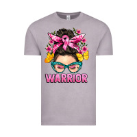 Vintage Zinc cancer warrior messy bun Vintage Tee - BarkalooDesign