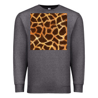 Charcoal Heather giraffe seamless pattern Premium Sweatshirt - BundleAndBundleShop