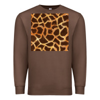 Chestnut giraffe seamless pattern Premium Sweatshirt - BundleAndBundleShop