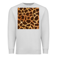 Dove Grey giraffe seamless pattern Premium Sweatshirt - BundleAndBundleShop