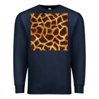 Navy giraffe seamless pattern Premium Sweatshirt - BundleAndBundleShop