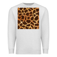 Oatmeal Heather giraffe seamless pattern Premium Sweatshirt - BundleAndBundleShop