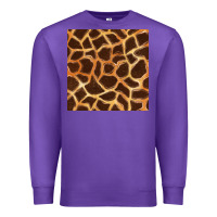 Purple giraffe seamless pattern Premium Sweatshirt - BundleAndBundleShop