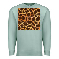 Seafoam giraffe seamless pattern Premium Sweatshirt - BundleAndBundleShop