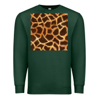 Sports Green giraffe seamless pattern Premium Sweatshirt - BundleAndBundleShop