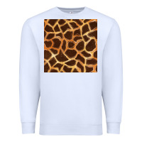 White giraffe seamless pattern Premium Sweatshirt - BundleAndBundleShop