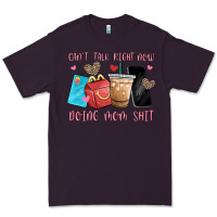 Plum can't talk right now doing mom shit Premium Tee - MaliasSmallBusiness
