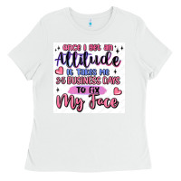 White small business Ladies Tee - MaliasSmallBusiness