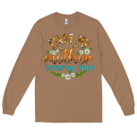 Toasted Coconut First My Mother Forever My Friend with Daisies Long Sleeve Tee - texasbilliewilder