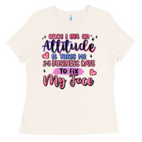 Bone once i get an attitude Ladies Tee - MaliasSmallBusiness