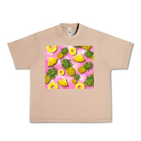 Burro pink pineapple Urban Heavy Tee - BarkalooDesign