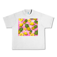 Lunar Rock pink pineapple Urban Heavy Tee - BarkalooDesign