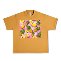 Peanut Butter pink pineapple Urban Heavy Tee - BarkalooDesign