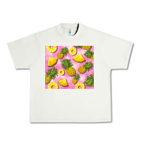 Pistachio pink pineapple Urban Heavy Tee - BarkalooDesign
