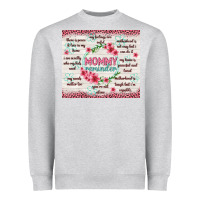Heather Grey mommy reminder Heavyweight Sweatshirt - TumblerDesignByShophia
