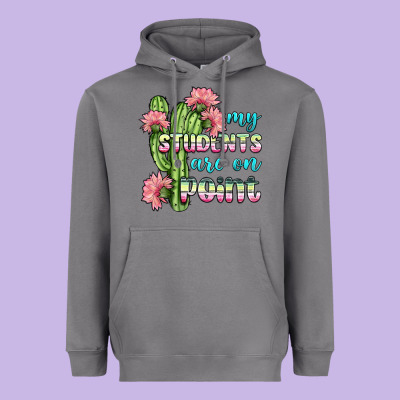 My Students Are On Point Heavyweight Hoodie Designed By Bundleandbundleshop