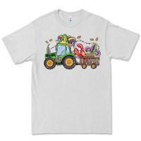 Dove Grey mardi gras tractor Premium Tee - MaliasSmallBusiness