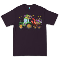 Plum mardi gras tractor Premium Tee - MaliasSmallBusiness