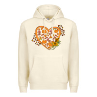 Sandshell Western Autumn Heart Premium Hoodie - FaDigitalArtStudio