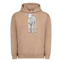 Pigment Burro merino wool baby sheep Urban Hoodie - LillyAllenDesigns