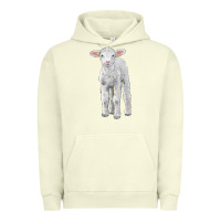 Pigment Pistachio merino wool baby sheep Urban Hoodie - LillyAllenDesigns