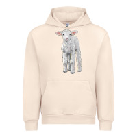 Sandshell merino wool baby sheep Urban Hoodie - LillyAllenDesigns