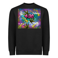 Black 4 20 marijuana holiday Heavyweight Sweatshirt - TumblerDesignByShophia