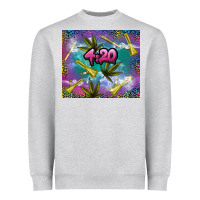 Heather Grey 4 20 marijuana holiday Heavyweight Sweatshirt - TumblerDesignByShophia