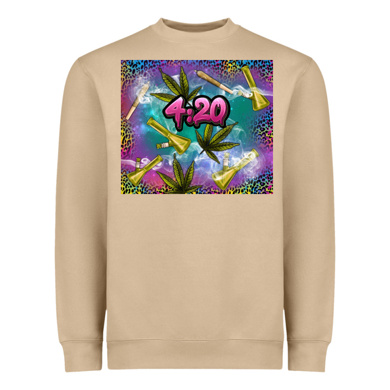 4 20 Marijuana Holiday Heavyweight Sweatshirt by TumblerDesignByShophia | Teevron