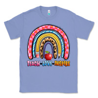 Colony Blue teach love inspire rainbow Classic Tee - Artiststas