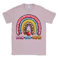 Lilac teach love inspire rainbow Classic Tee - Artiststas