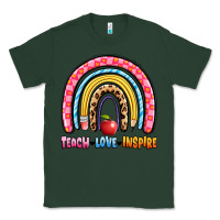 Sports Green teach love inspire rainbow Classic Tee - Artiststas
