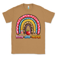 Toasted Coconut teach love inspire rainbow Classic Tee - Artiststas