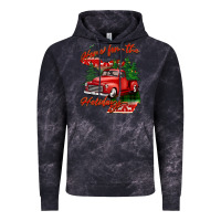 Cloud Black home for the holidays michigan Vintage Hoodie - BarkalooDesign