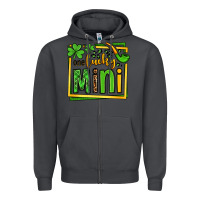 Smoke One lucky mini St. Patrick's Zipper Hoodie - OliviaCreatesArt